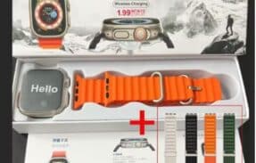 Relógio Ultra Smart Watch Esportivo Sem Fio À Prova D’água